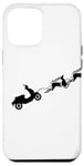 Coque pour iPhone 12 Pro Max Retro Scooter Club Vacances Renne Gear Head Scoot Life