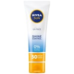 Nivea High Protection Sun UV Face Shine Control Mattifying Effect Sun Cream for