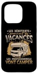 Coque pour iPhone 15 Pro Camping Car Campeur Camping Cadeau Homme