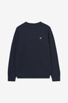 Lyle & Scott - Tröja Cotton Crew Neck Jumper - Blå