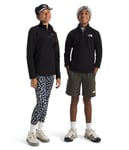 THE NORTH FACE Unisex Kids Glacier 1/4 Zip Sweatshirt, Tnf Black, 7-8 Years