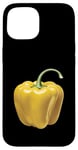 Coque pour iPhone 15 Poivron jaune