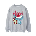 Disney Herr Lilo And Stitch Cheer Sweatshirt L Sports Grey Sports Grey L