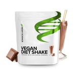2 x Diet Shake Body Science Vegan - Måltidserstatning smak av sjokolade