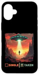 iPhone 16 Plus single taken alien man taken by UFO valentine's day boys Case