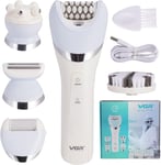 Epilator for Women, 5 in 1 Epilators Wet and Dry Hair Removal with LED Light...