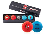 Volvik Marvel Golf Balls – Divers Coffrets Cadeaux de Super-héros – Spiderman/Hulk/Thor/Black Panther/Captain America/Iron Man | Coffret Cadeau 4 marqueurs de Balle et de Balle Volvikxmarvel