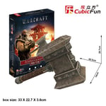 WARCRAFT ORGRIM’S DOOMHAMMER 3D Puzzle CubicFun - DS0941H