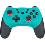 Manette pour Nintendo Switch, Bluetooth sans Fil Nintendo Switch Manette Pro Gamepad Joypad Joystick avec 6 Axis-Gyro(Blue)