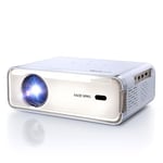 [NetfIix Officially & DoIby Audio] Aurzen Eazze D1 4K Supported Smart Projector with Auto Focus & Auto Keystone, 50% Zoom, HDR 10, 60Hz Portable Projector for iOS/Android/USB/TV Stick