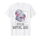 Sleeping Elephant Official Napping T-Shirt