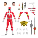 Super 7 - Mighty Morphin Power Rangers - Ultimates Red Ranger