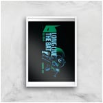 Batman Day London Giclee Art Print - A2 - White Frame