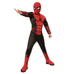 Rubies Official Marvel Spider-Man No Way Home Deluxe Childs Black and Red Costume, Kids Superhero Fancy Dress, Size Small Halloween Halloween