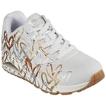 Baskets Skechers  Uno Metallic Love