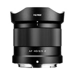 VILTROX 40mm f/2,5 Z Objectif Grand Angle Objectif Plein Cadre Mise au Point Automatique Compatible avec Les Appareils Photo Nikon Z Mount Z5 Z50 Z6 Z6II Z7 Z7II ZFC Z30 Z9 Z8 Z6III ZF