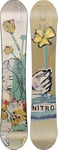 Nitro Snowboards Mercy BRD ´25 - Planche de Snowboard Tout-Terrain pour Femme - Double Cam-Out Camber Urban