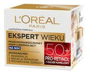 Age Expert 50+ anti-rynkuppstramande nattkräm 50ml