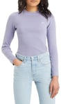 Levi's Women's Crew Rib Sweater, Heirloom Lilac, S