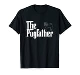 Funny Pug The Pugfather Pug Father Pug Owner T-Shirt