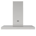 Belling 100cm CookCentre T Shape Chimney Cooker Hood - Stainless Steel 444411665