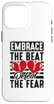 iPhone 16 Pro Max Embrace The Beat Defeat The Fear - Open Heart Surgery Case