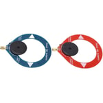 Basetbl - Lot de 2 antennes donut am mw sw anti-interférences portables mini-antenne en boucle pour radio à ondes courtes