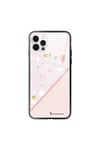 La Coque Francaise et étui téléphone mobile iphone 12/12 pro duo terrazzo rose design la coque francaise