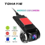 1080p HD Bil DVR Videorekordare för Wifi Android USB Dold Nattsyn Bilkamera 170 Bred Vinkel Dash Cam G-sensor Förare Dash Cam