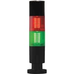 Colonnes lumineuses pré-configurées à led Feu Fixe, Rouge / Vert avec Buzzer, 24 v ( Prix pour 1 )