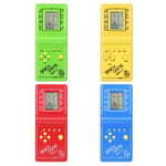 Tetris Jeu De Briques De Poche Console De Vidéo Rétro Jeux Joueur Machine Enfants (Couleur Aléatoire) - 4pc