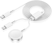 for Apple Watch Charger Cable USB C, 6ft Iwatch Fast Charger, Applewatch Charger [Apple MFi Certified] Portable Wireless I Watch Fast Charging Cord for Apple Watch Series Ultra/SE2/8/7/6/5/4/3/2/1/SE