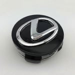 För Lexus 62mm Lexus Bilhjul Center Plastskydd - Svart (4-pack)