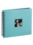 Hama "Fine Art" Spiral Album 36 x 32 cm 50 Black Pages turquoise