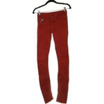 Jeans G-Star Raw  jean slim femme  34 - T0 - XS Rouge