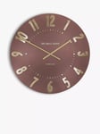 Thomas Kent Mulberry Wall Clock, 50cm