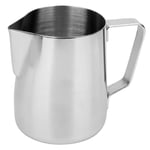 Art Making Milk Jug Cup Milk Frothing Cup, Silver Frothing Pitcher, 150ML for Espresso Machines Home Coffee Shop Milk Frothers, Latte Art