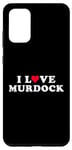 Galaxy S20+ I Love Murdock Matching Girlfriend & Boyfriend Murdock Name Case