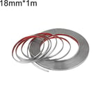 Universal 6mm 15mm 18mm 22mm Bil Krom Styling Dekoration Gjutning Trim Strip