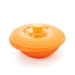 silikomart | COC 04 Récipient rond en Silicone, antiadhésif, paquet de 1 Moule pour cuisson au micro-ondes ø235 h 75 mm, fabriqué en Italie