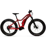 Tunturi El Fatbike EMAX ME 630Wh Röd