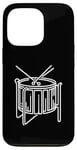 iPhone 13 Pro Steel Drums Line Art For Musicians Steel Drum Case