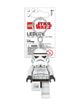 Star Wars Lego Stormtrooper Key Chain W/Led Light Multi/patterned