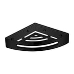 Omnires UN10332BL UNI Panier de Douche d'angle, 21 x 21 x 5 cm, Black