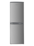 Cookology CFF1425050IX - Inox 142L Fridge Freezer - 4 Star - F Energy Rating