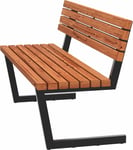 Plus Relaxbänk, 150 cm, Thermowood