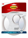 3M Command Satin Nickel Bath Mirror