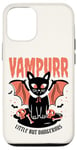 iPhone 12/12 Pro Vampurr Little But Dangerous Cat Cute Vampire Design Case