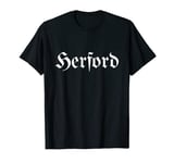 Herford Homeland City Region Old German Writing T-Shirt