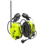 3M Peltor LiteCom Plus 7100229277 Hørselvern med hjelmfeste & komradio 16 kanaler